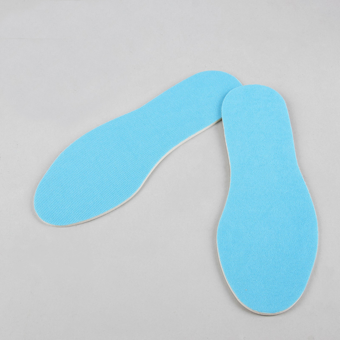 Стельки для обуви, универсальные, 26-36р-р, пара, цвет голубой