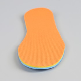 

Стельки для обуви, 36 р-р, пара, цвет оранжевый/голубой