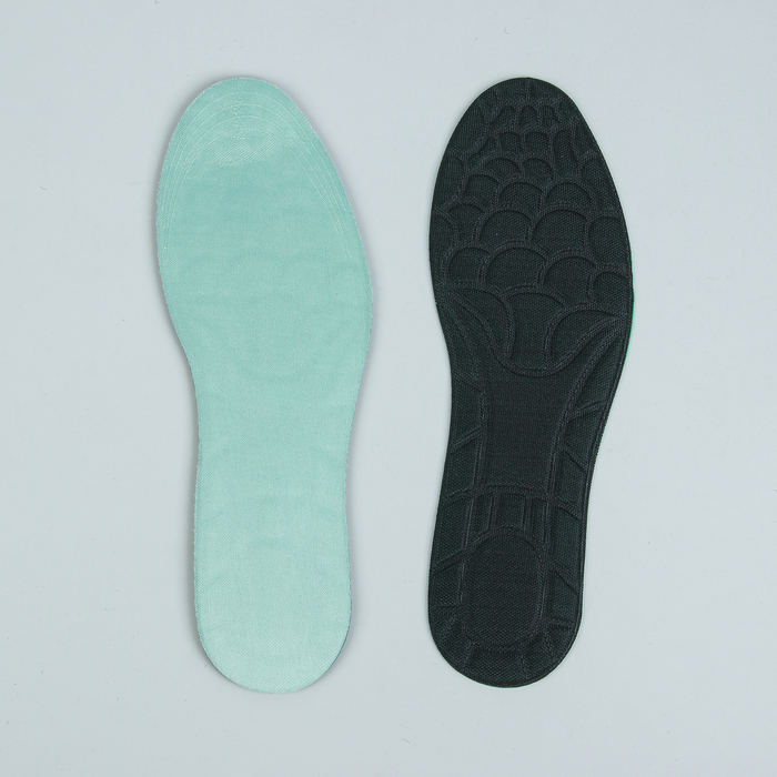 Стельки для обуви, универсальные, 42-46р-р, пара, цвет чёрный