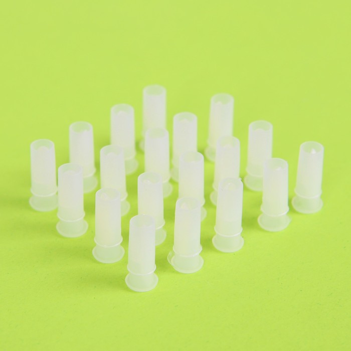 Пищалка воздушная, набор 20 шт, размер 1 шт 1,5*0,7 см, 2 звука