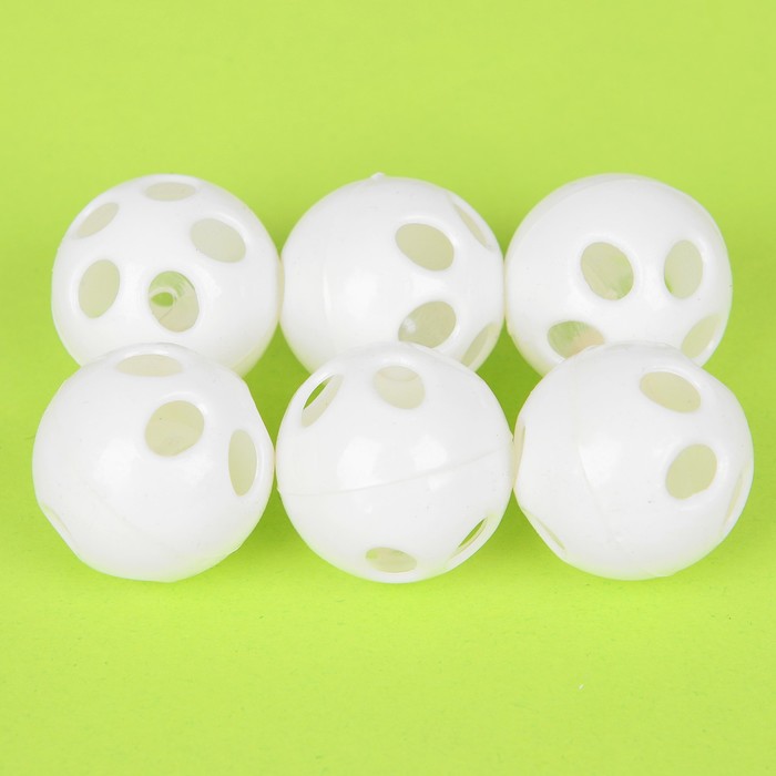 Погремушка, набор 6 шт, размер 1 шт 2,8 см