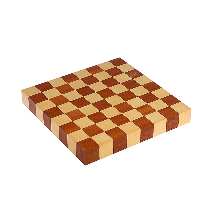 Набор игр 2в1: шашки (d=2.6см), шахматы (фигуры 4.5 - 9см), дерево, клетка 5см, 43х6х43см