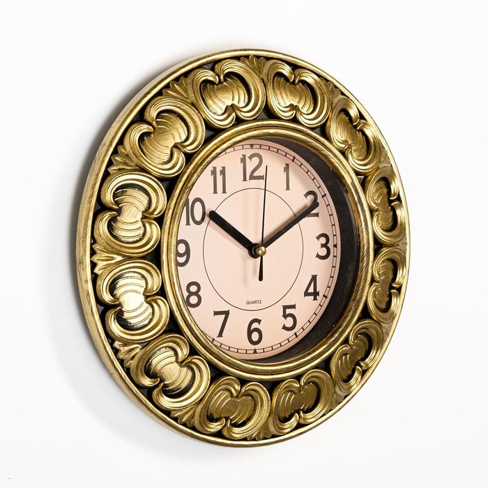 фото Часы настенные "кимберли", d-26 см, циферблат 14 см, дискретный ход