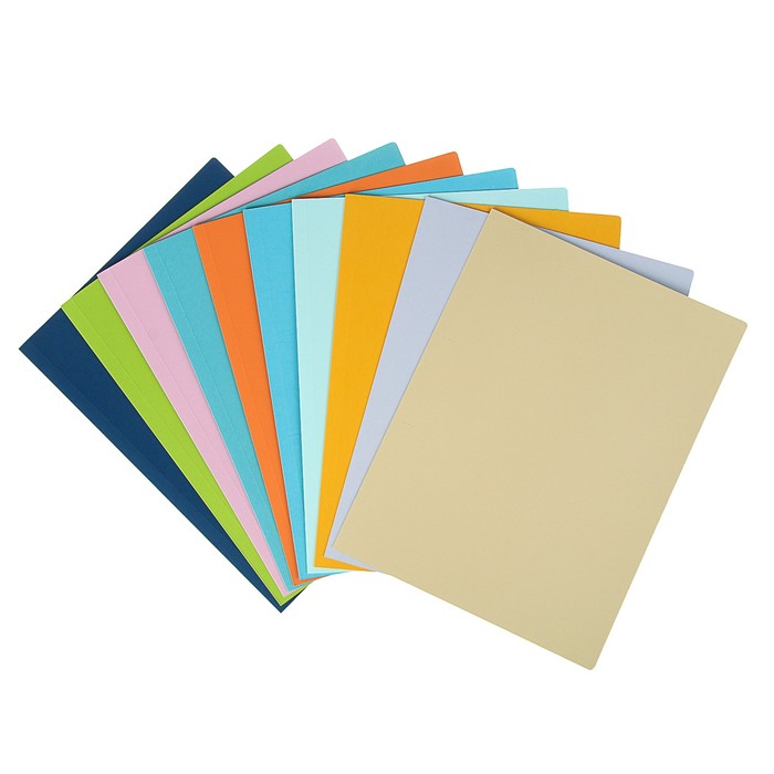 Картон цветной набор 210*297мм Sadipal Sirio 240г/м² 50л*10цв смешанные цвета 11531