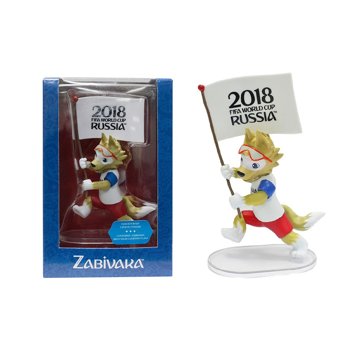 Волк "Забивака Знаменосец", 9 см, 2018 FIFA World Cup Russia™