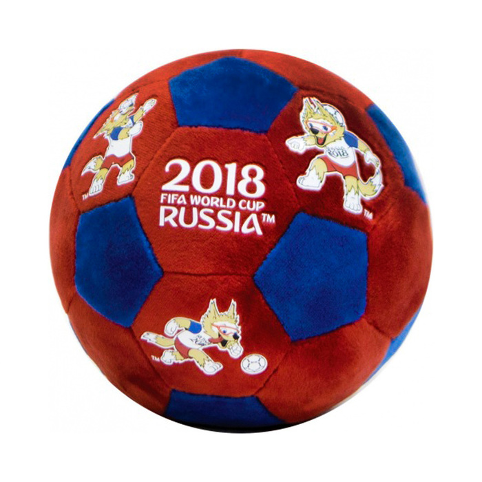 Мяч с термопринтом, 17 см, красно-синий, 2018 FIFA World Cup Russia™