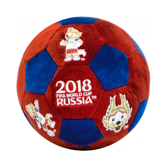 Мяч с термопринтом, 17 см, красно-синий, 2018 FIFA World Cup Russia™