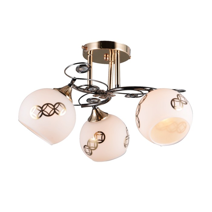 Люстра "Даниэль" 3 лампы E27 60Вт золото