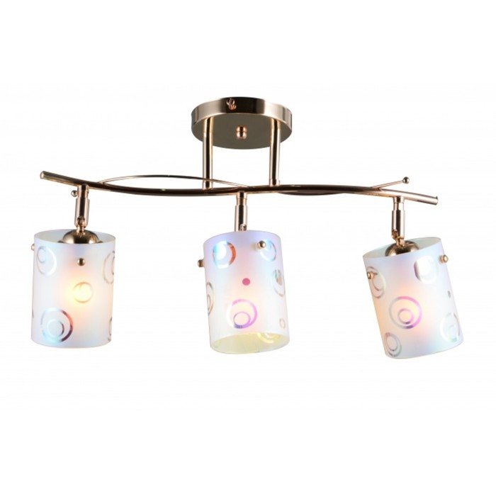 Люстра "Салия" 3xE27 60Вт золото