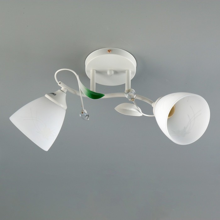 Люстра "Сандия" 2xE27 60Вт белый