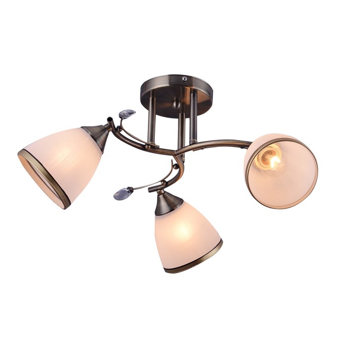 Люстра "Парма" 3xE27 60Вт бронза