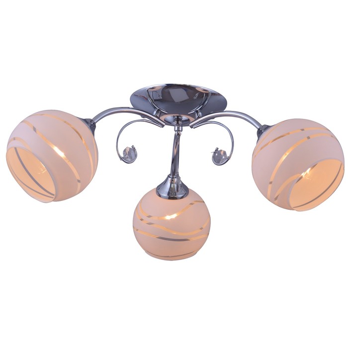 Люстра "Адель" 3xE27 60Вт хром