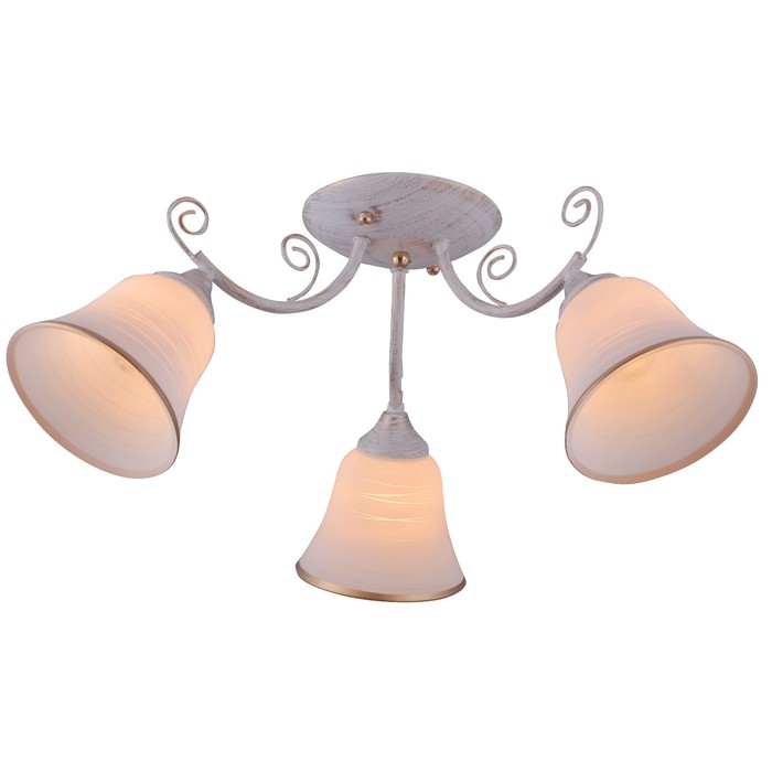 Люстра "Алеста" 3xE27 60Вт белый