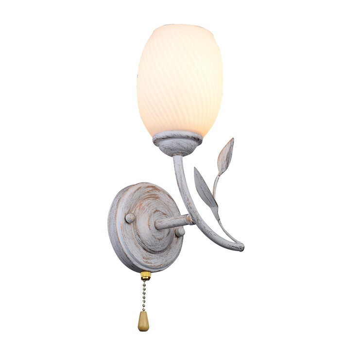 Бра "Арина" 1xE27 60Вт белый-золото