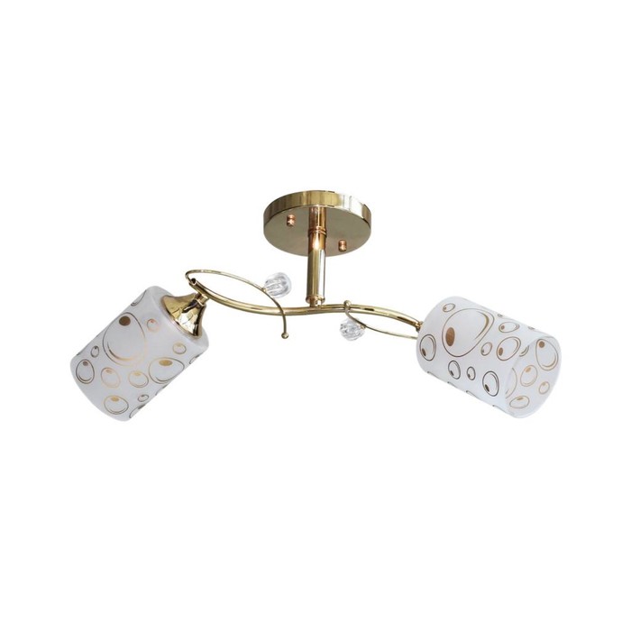 Люстра "Илана" 2xE27 60Вт золото 52х13х23см.