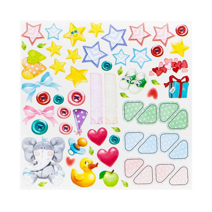 Подарочный набор "Любимая малышка": кармашек на детскую кроватку с двумя отделениями, настольная корзинка и первая книга малыша