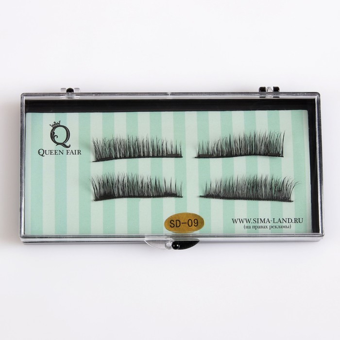 Ресницы "Кошачий глаз", на магнитах, 3D, 12мм