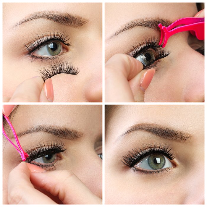 Ресницы "Пучки", на магнитах, 3D, 12мм