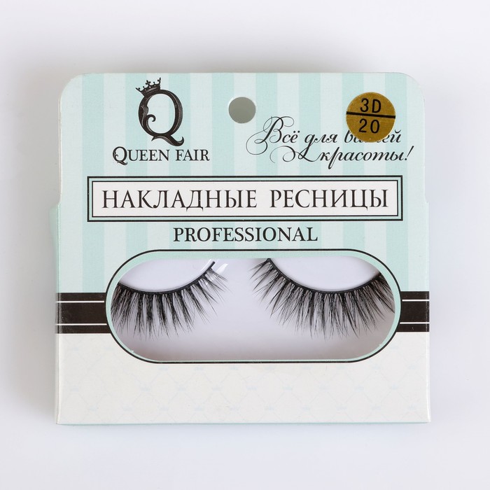 Ресницы накладные с клеем 3D