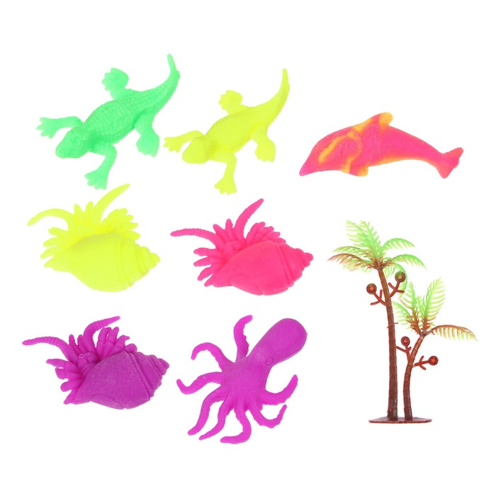 Набор растущих игрушек "Морские обитатели"