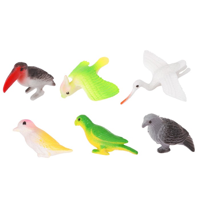 Растушие игрушки "Птицы", МИКС