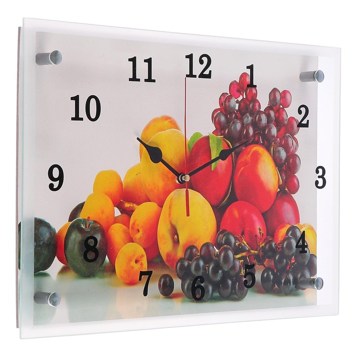 Часы настенные "Фрукты", 25х35 см