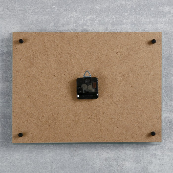 Часы настенные "Дачный букет", 30х40 см