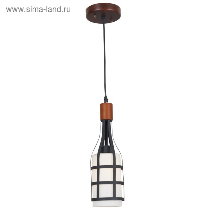 

Светильник «Селия», 1x60Вт E27, дуб, чёрный 11x11x120 см
