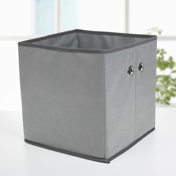 Короб для хранения 30х30х30 см "Зоопарк" цвет МИКС