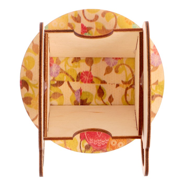 Чайный домик "Чашка с совами" 8х8,5х9см