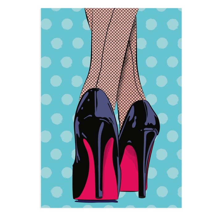 Постер А3 интерьерный «Гламур», 29 х 42 см