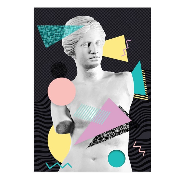 Постер А4 интерьерный «Скульптурный шедевр», 29 х 21 см