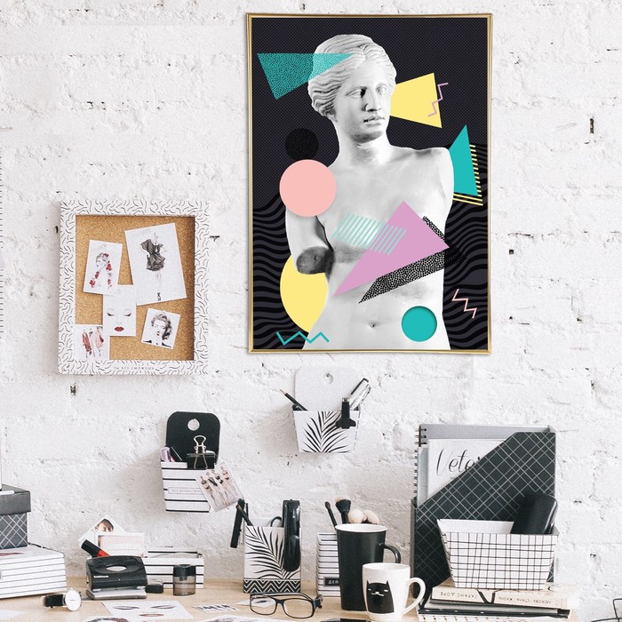 Постер А4 интерьерный «Скульптурный шедевр», 29 х 21 см