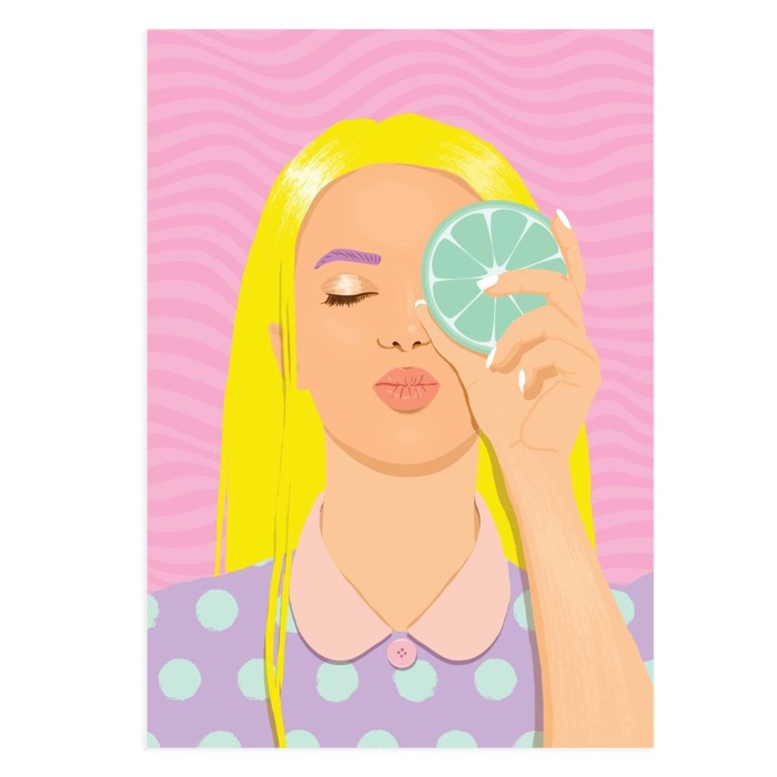 Постер А4 интерьерный «Поп–ап искусство», 29 х 21 см