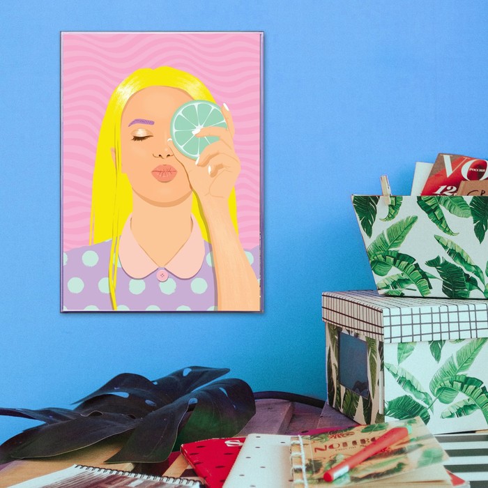 Постер А4 интерьерный «Поп–ап искусство», 29 х 21 см