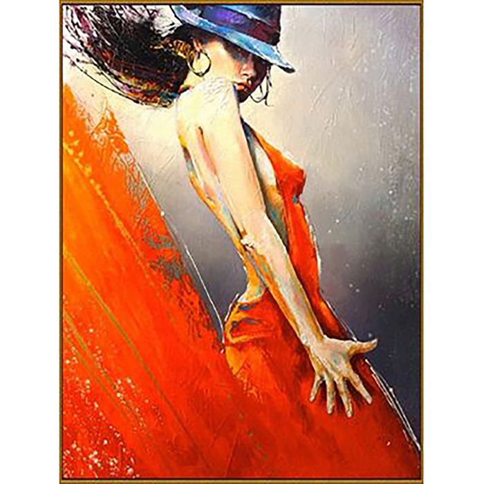 Алмазная мозаика "Страсть танца", 26 цветов
