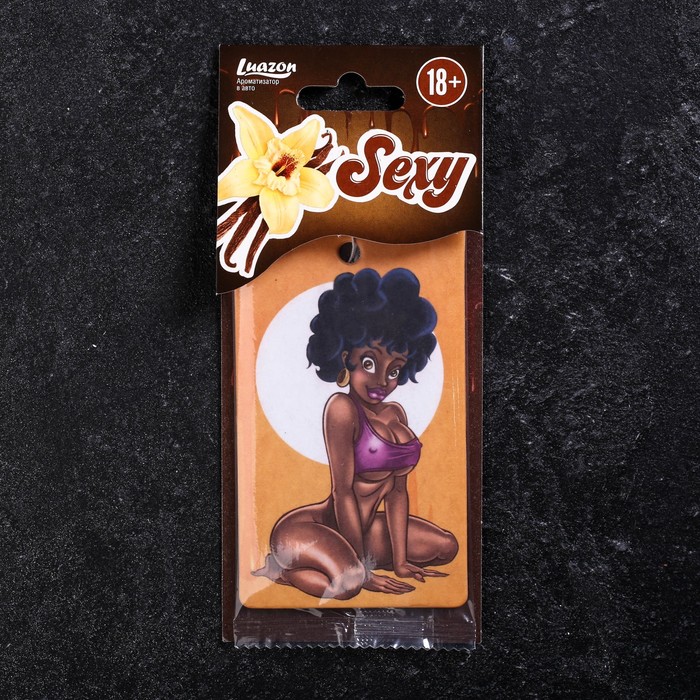 Ароматизатор бумажный "Шоколадка", Sex