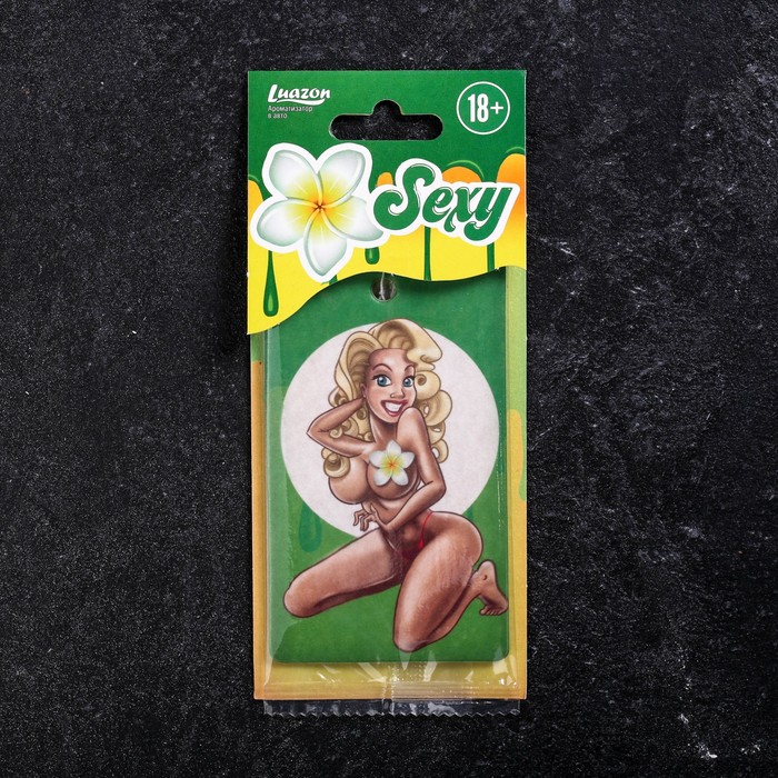 Ароматизатор бумажный "Цветочек", Sex