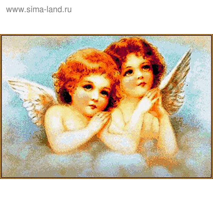 

Алмазная мозаика «Ангелочки», 21 цвет
