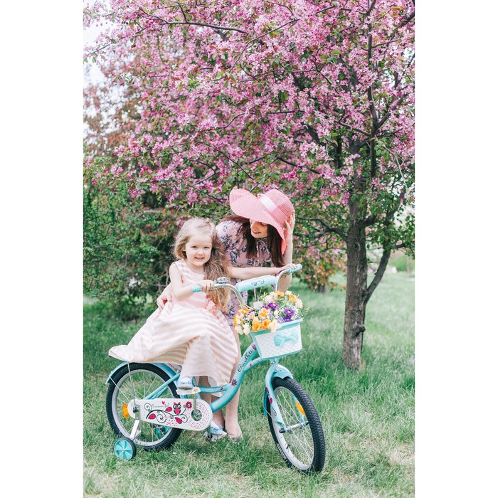 Велосипед 18" Graffiti Premium Girl RUS, цвет бирюзовый