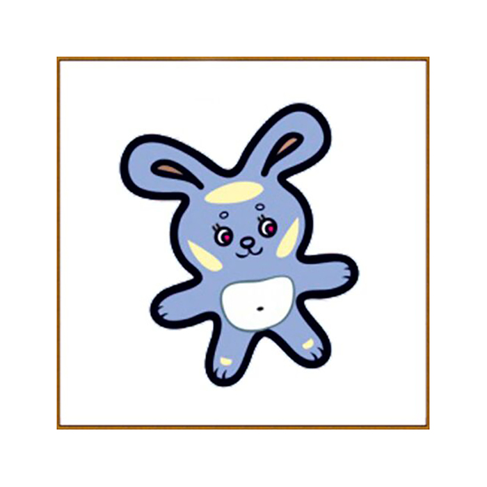 Мозаика на магните "Зайка", 13 цветов