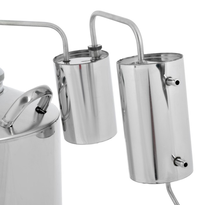 Дистиллятор 25 л "Разборный", горло 100 мм, термометр