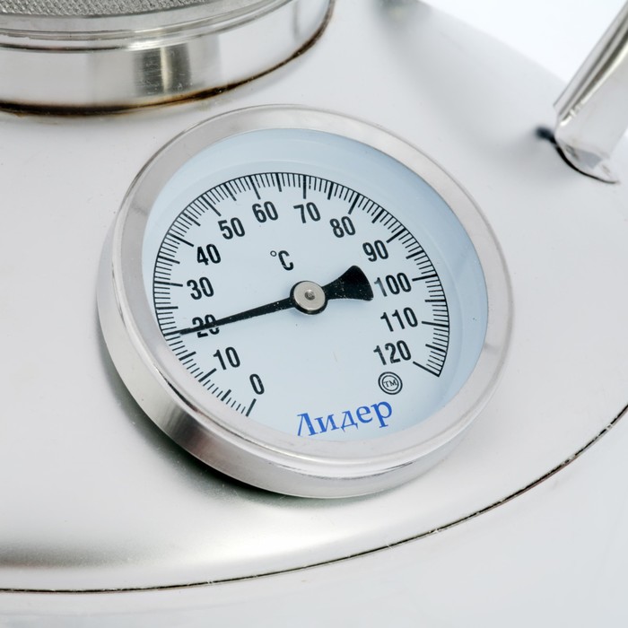 Дистиллятор 12 л "Вертикальный", горло 80 мм, термометр