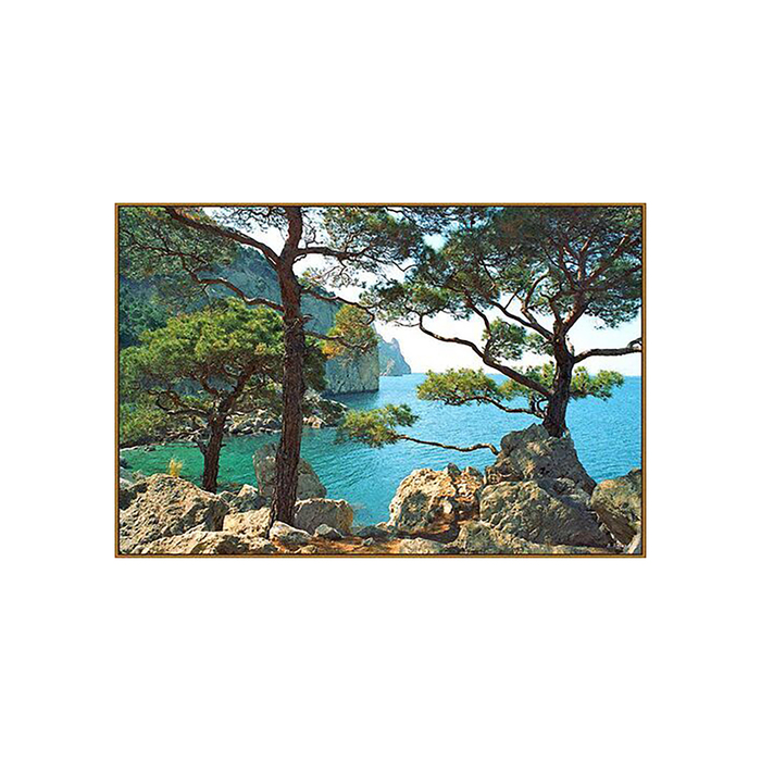 Алмазная мозаика "Крымская природа", 34 цвета