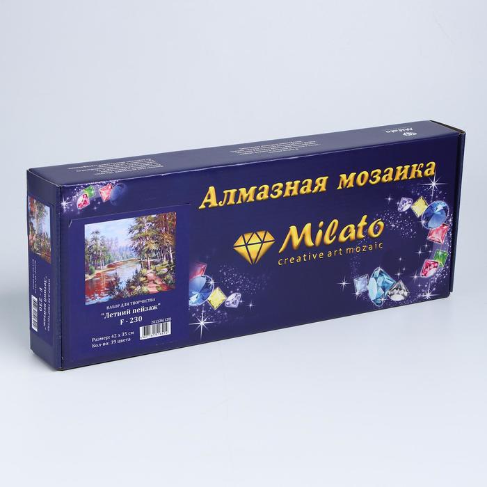 

Алмазная мозаика «Летний пейзаж», 39 цветов