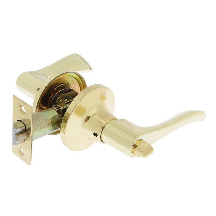 Защелка 2203, с ключом, цвет золото