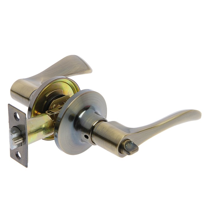 Защелка 2203, с ключом, цвет бронза