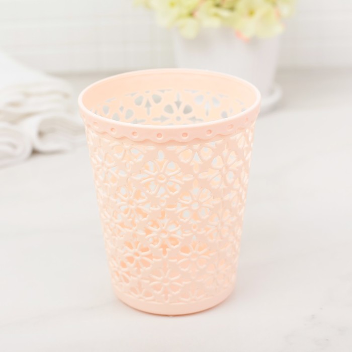 Корзина для хранения 9х9х10 см, цвет МИКС