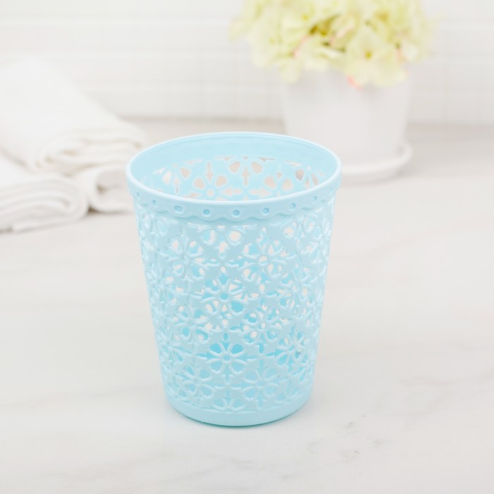 Корзина для хранения 9х9х10 см, цвет МИКС