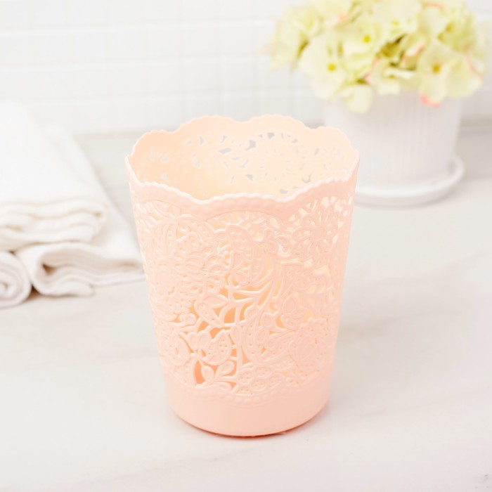 Корзина для хранения 9,5х9,5х11,5 см, цвет МИКС